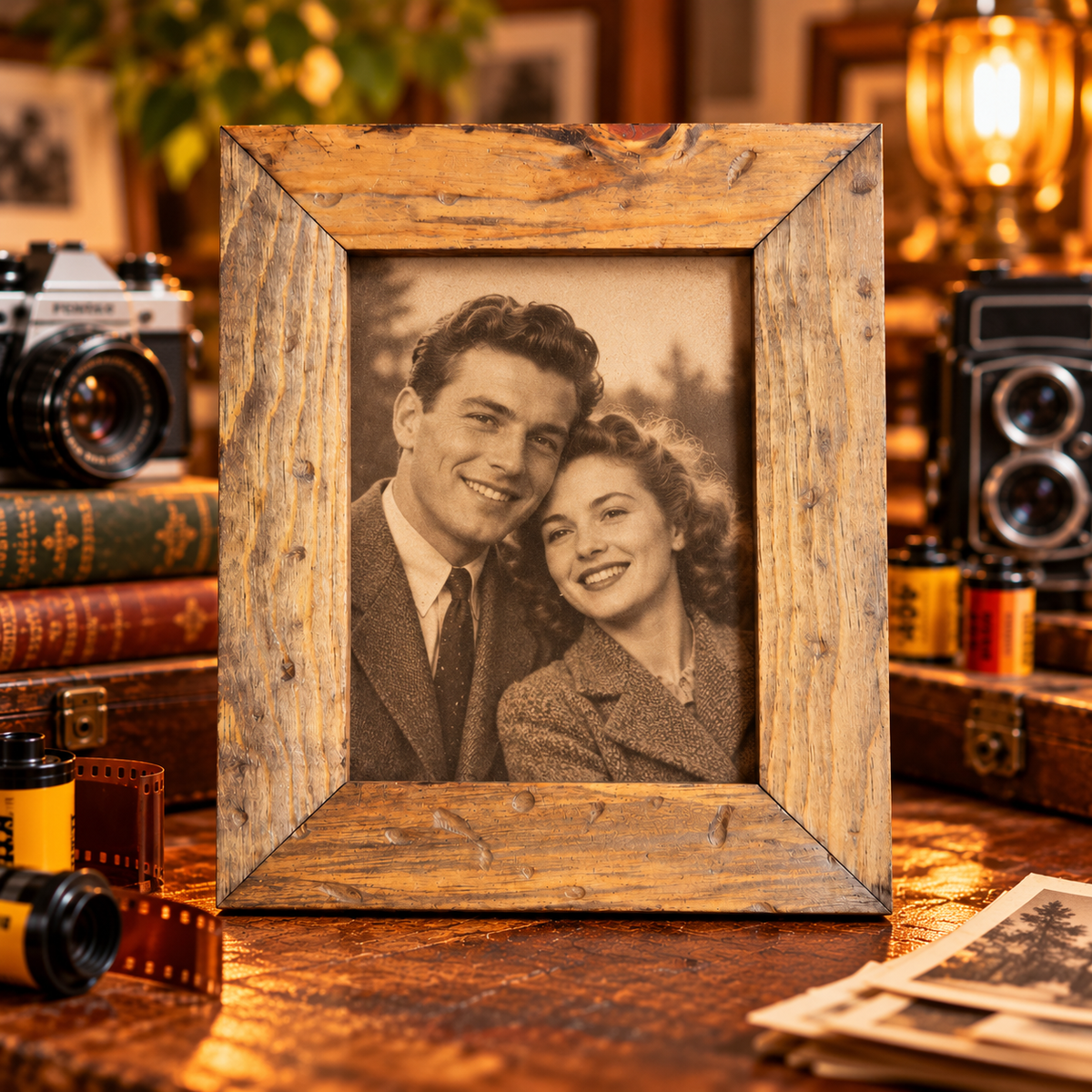 Old West Photo Frame