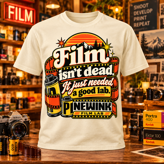 "Film Isn't Dead, It Just Needed A Good Lab" T-Shirt