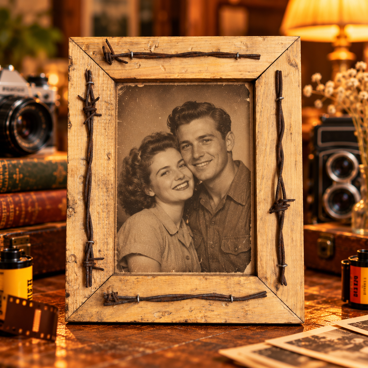 Montana Barbed Photo Frame