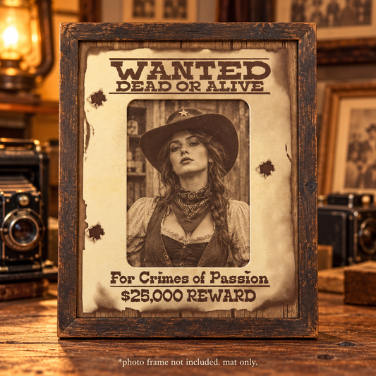 Crimes of Passion Wanted Poster Mat