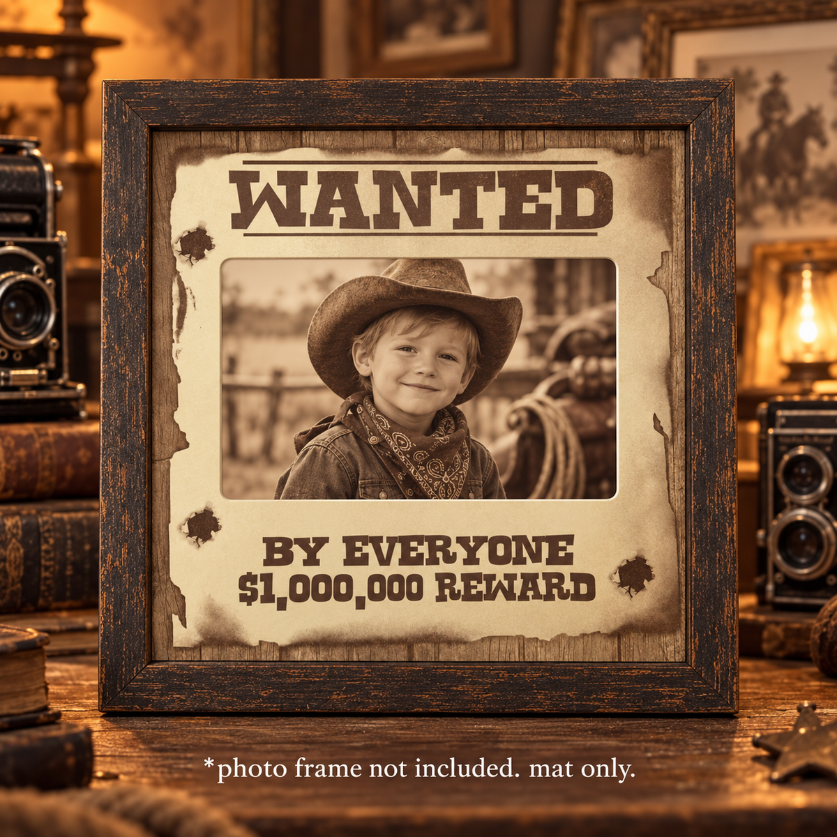 Wanted by Everyone Photo Mat