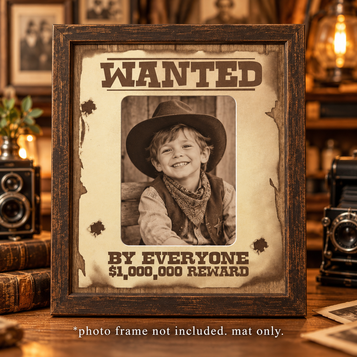 Wanted by Everyone Photo Mat