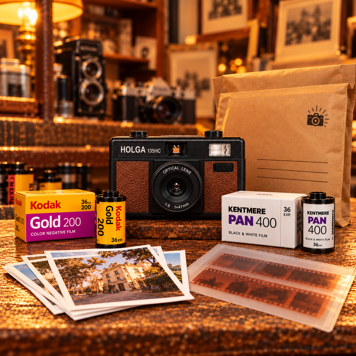 Holga Half Frame Kit