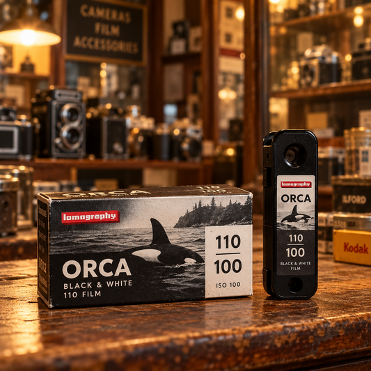 Lomography Orca 100 Black & White 110 Film
