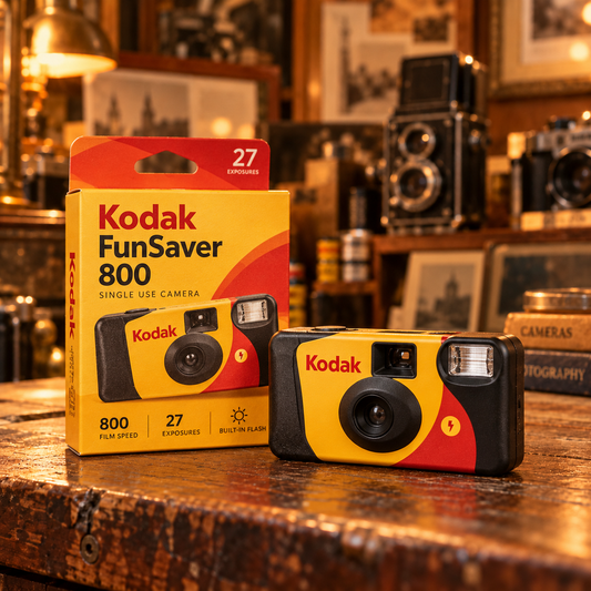 Kodak FunSaver 800 Single-Use Camera - 27 Exposures