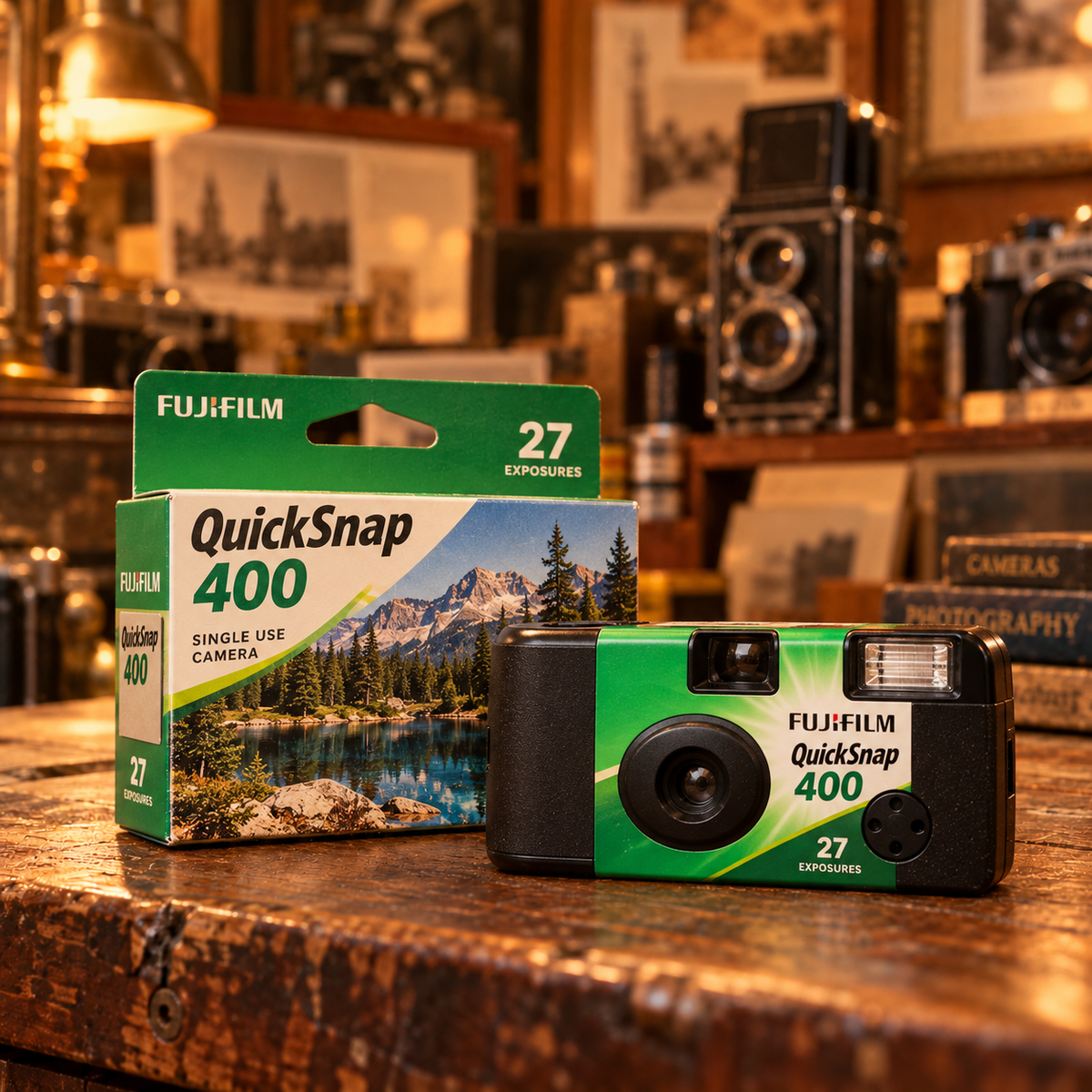 Fujifilm QuickSnap 400 Single-Use Camera - 27 Exposures