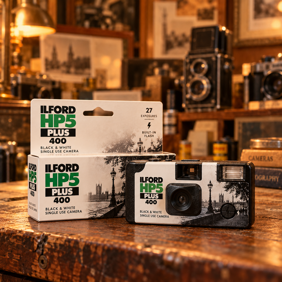Ilford HP5 Plus 400 Black & White Single-Use Camera